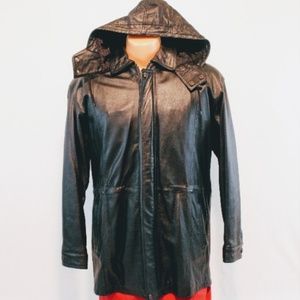 Mikes Arcade Clothing Leather Jacket Med